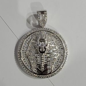 Sterling Silver 925 Egypt Sphinx head pendant